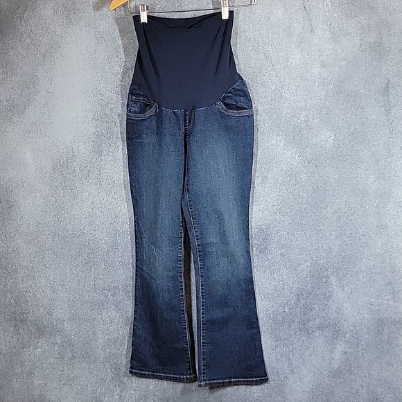 Indigo Blue Secret Fit Belly Stretch Maternity Jeans - Picture 11 of 16